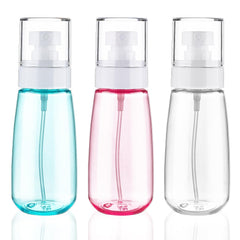 Cosywell fine mist bottle pour demonstrates spill-proof travel use.