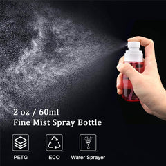 Cosywell fine mist sprayer delivers even coverage for hair and skin