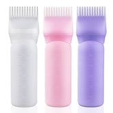 Cosywell root comb bottle pink 6oz for precise dye application and mess-free use.