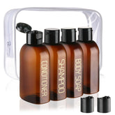 Cosywell travel shampoo bottle labeled for easy packing and quick identification.