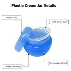 Cosywell travel jar designed for lotion 20g size and portability