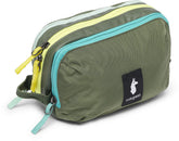 Cotopaxi Nido Accessory Bag showing organized interior compartments for travel essentials.