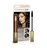 Cover Your Gray brush-in wand in dark brown applies precise color to targeted gray areas.