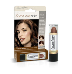Cover Your Gray dark brown touch-up stick 2-pack for quick at-home color touch-ups.