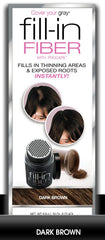 Cover Your Gray Pro Fill-In Fibers se adhiere a la raíz para ocultar áreas ralas