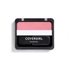 CoverGirl Cheekers blush compact shows natural sheer color for a soft glow.