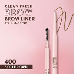 COVERGIRL Clean Fresh Brow Nano: trazo de pelo para cejas definidas.