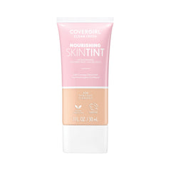 COVERGIRL Clean Fresh Skin Tint botella visible para un acabado suave y ligero.