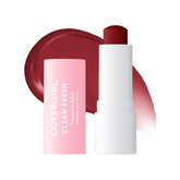 CoverGirl Clean Fresh Tinted Lip Balm Bliss You Berry swatch showing hydrating color