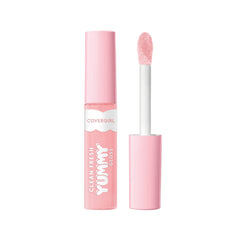 COVERGIRL Clean Fresh Yummy Gloss boca hidratada con brillo suave