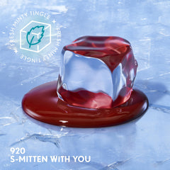 Minty cooling sensation on lips with CoverGirl Yummy Plumper gloss