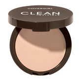 CoverGirl Clean Invisible pressed powder compact delivers a natural, shine-free finish.