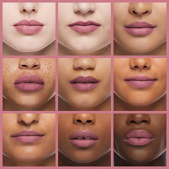 Close-up view of CoverGirl Smokey Rose 035 applying evenly with emollients.