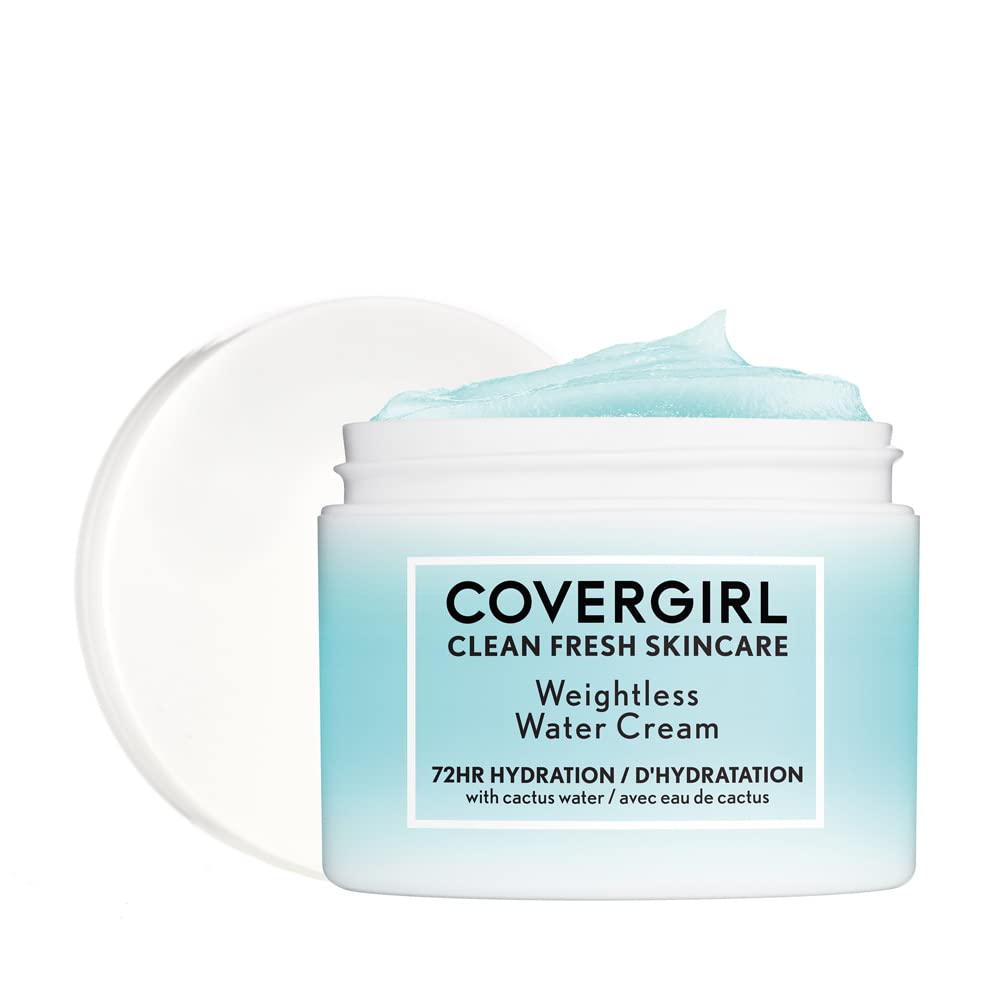 COVERGIRL crema-agua-ligera en bote para hidratación diaria
