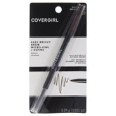 CoverGirl Easy Breezy micro-fine tip delivers precise brow filling for natural definition.
