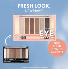 CoverGirl swatch of nude shade 1 shows richly pigmented matte finish for definition.