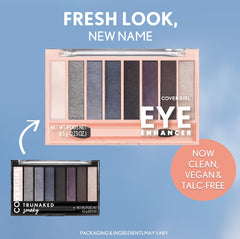 COVERGIRL Eye Enhancer Smoky palette close-up highlights easy mix-and-match options.