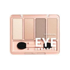 COVERGIRL Eye Enhancers Natural Nudes palette open for versatile day-to-night looks