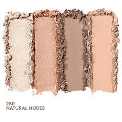COVERGIRL Eye Enhancers Natural Nudes swatch 2 shows a warm taupe to blend seamlessly