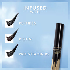 COVERGIRL fórmula con péptidos, biotina y provitamina B5 para fortalecimiento suave.