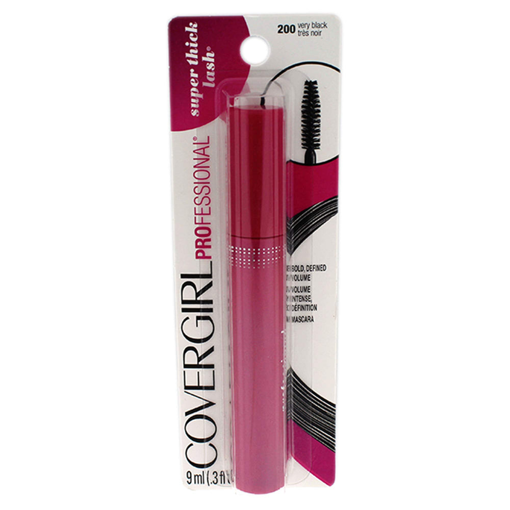 CoverGirl Máscara Pestañas Super Gruesas, aplicación para definir y dar volumen.