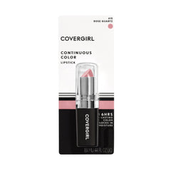 COVERGIRL Rose Quartz 415 swatch highlighting moisture-rich formula