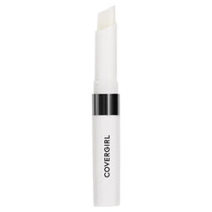 COVERGIRL Outlast All Day Top Coat on lips over color adds glossy moisture.