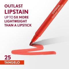 Aplicador pluma preciso de Covergirl Outlast para una aplicación limpia.