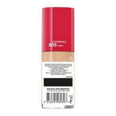 Covergirl Outlast Extreme Wear: aplicación con dedos para acabado natural