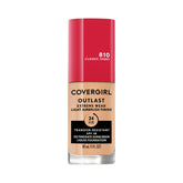 Covergirl Outlast Extreme Wear: botella frontal, acabado uniforme y cobertura duradera