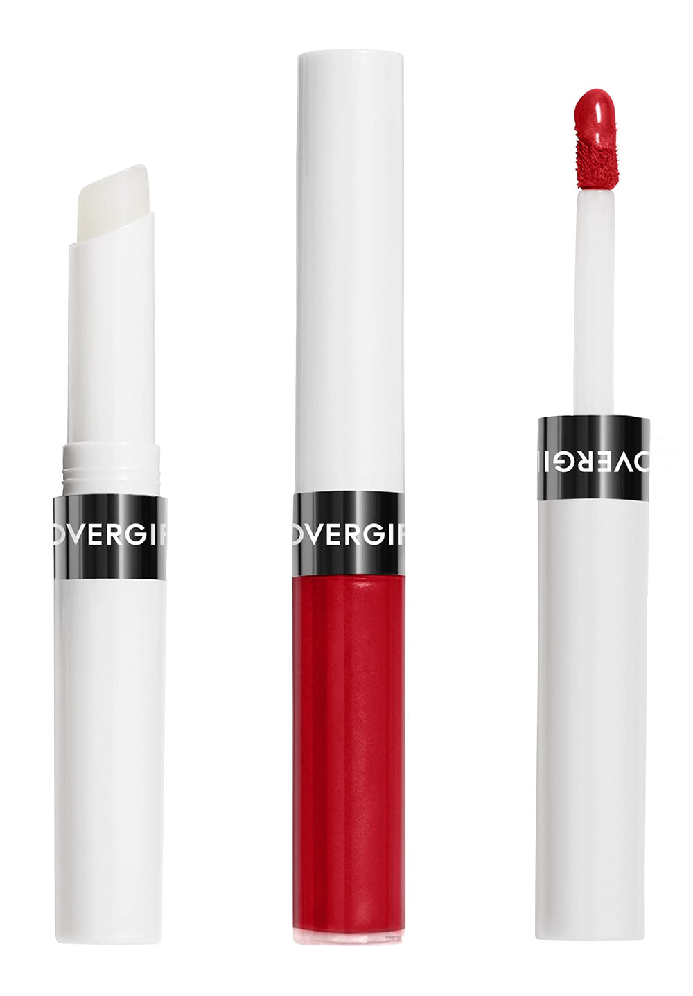 CoverGirl Outlast Lip Color Custom Reds swatch in classic red for all-day wear
