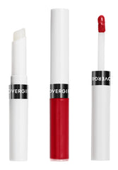 CoverGirl Outlast Lip Color Custom Reds swatch in classic red for all-day wear