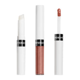 Covergirl Outlast Lip Color in Ripe Peach packaging shows long-lasting color