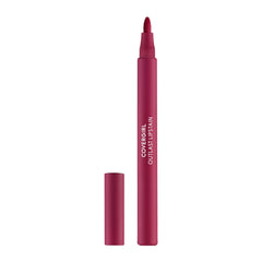 CoverGirl Outlast Lipstain 05 All-Star, aplicación precisa para color uniforme.