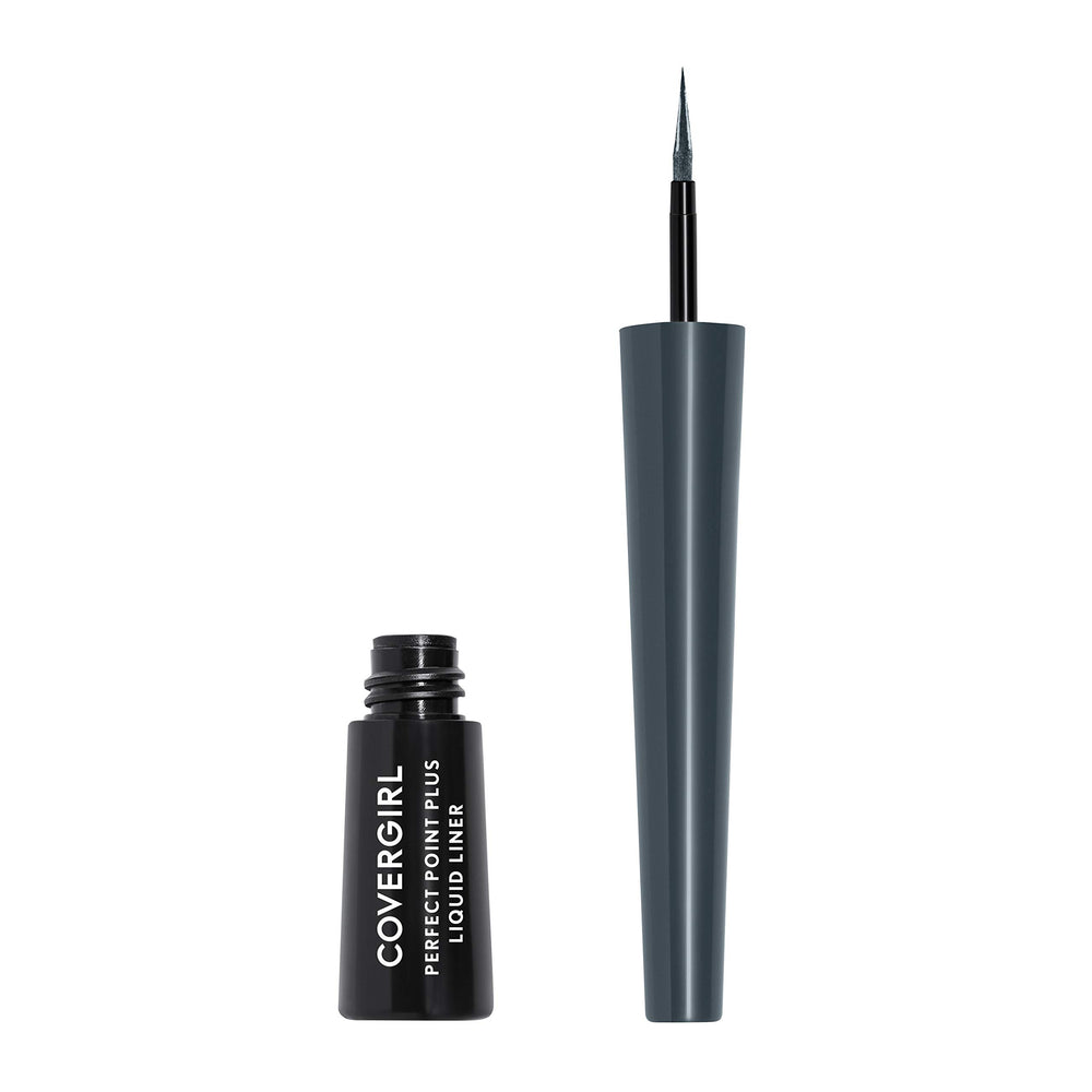 CoverGirl Perfect Point Plus Charcoal eyeliner tip closeup for precise application.