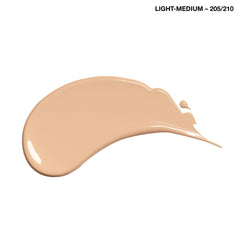 Ready, Set Gorgeous Concealer paired with foundation for a complete look.