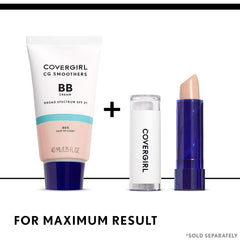 COVERGIRL Smoothers BB Cream SPF 21 protection on skin.