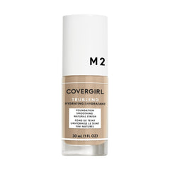 CoverGirl truBLEND M2 bottle with pump for easy application and natural finish