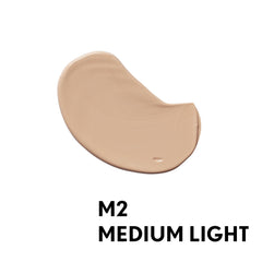 Close swatches showing shade range of CoverGirl truBLEND M2