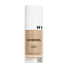 CoverGirl TruBlend liquid foundation bottle for a smooth matte finish