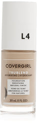CoverGirl TruBlend matte foundation bottle Classic Beige L4 for a long-lasting matte look.