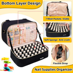 Covkev upper layer features 40 holes for bottles.