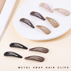 Cptots: clip metálico con cierre seguro para cabello sin tirar.