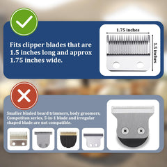 CR8GR8 clipper guards 2-inch for Wahl clippers, flexible lengths for layered looks