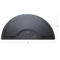 Crablux high heel proof mat demonstrates durability under elevated footwear.