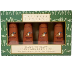 Crabtree & Evelyn Gardeners, crema de manos en set de 4, hidrata profundamente.