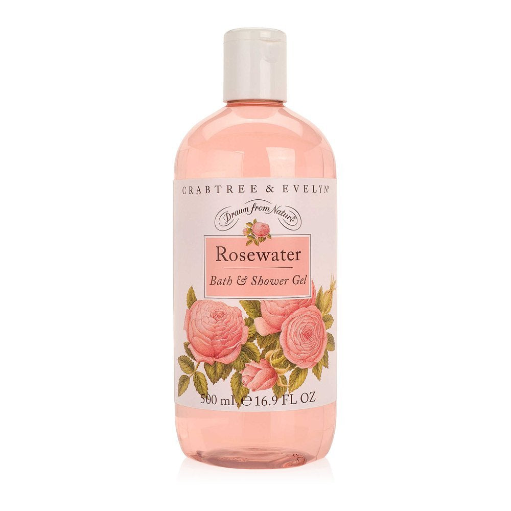 Crabtree & Evelyn gel de ducha Rosewater, aroma floral suave para la piel