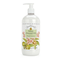 Crabtree & Evelyn loción corporal con aceite de almendras dulces para piel seca.