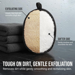 CraftsOfEgypt lufa natural, diseño compacto ideal para viaje