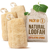 CraftsOfEgypt luffa para cuerpo en la ducha, exfoliación suave y revitalizante.